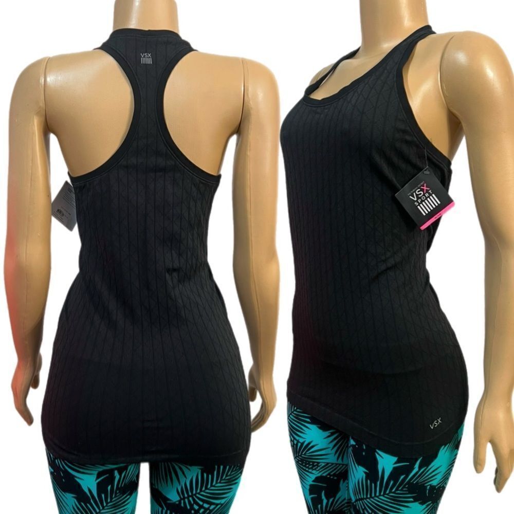Victorias Secret VSX Sport Seamless Zoning for support Sports Tank Top black M